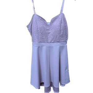 Lavender Lace Dress